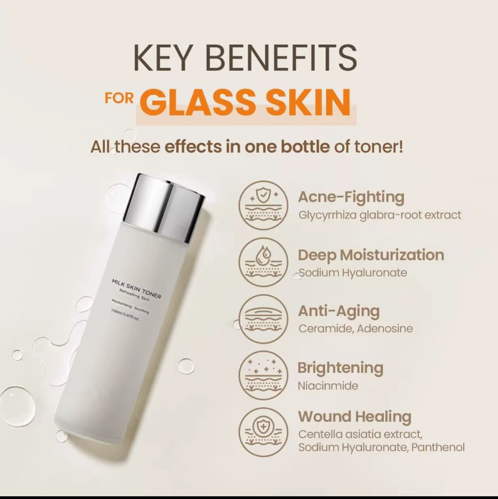 milk skin toner