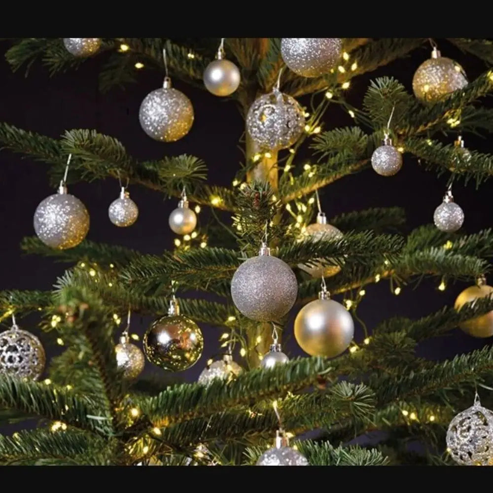 100pcs Christmas Decor Baubles Tree Xmas Balls Party Wedding Ornament Party Supplies Xmas Ornament Ball Xmas Baubles