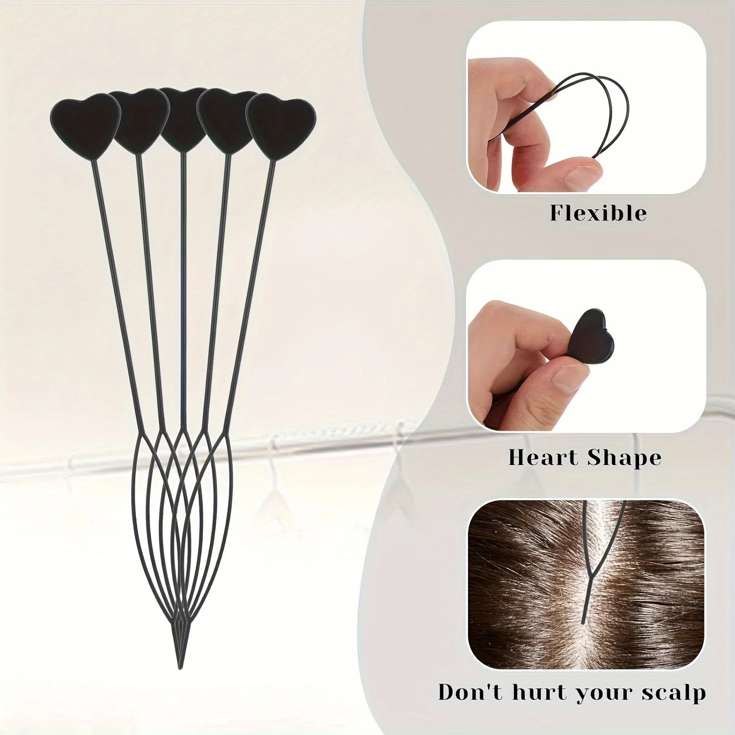 12 hair tail tools, easy-to-use hair accessories, braiding tools, regular hair quality, and hair accessories